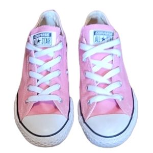 GIRL'S CONVERSE, PINK FLAMINGO COLOR, SIZE 3, CHUCK TAYLOR